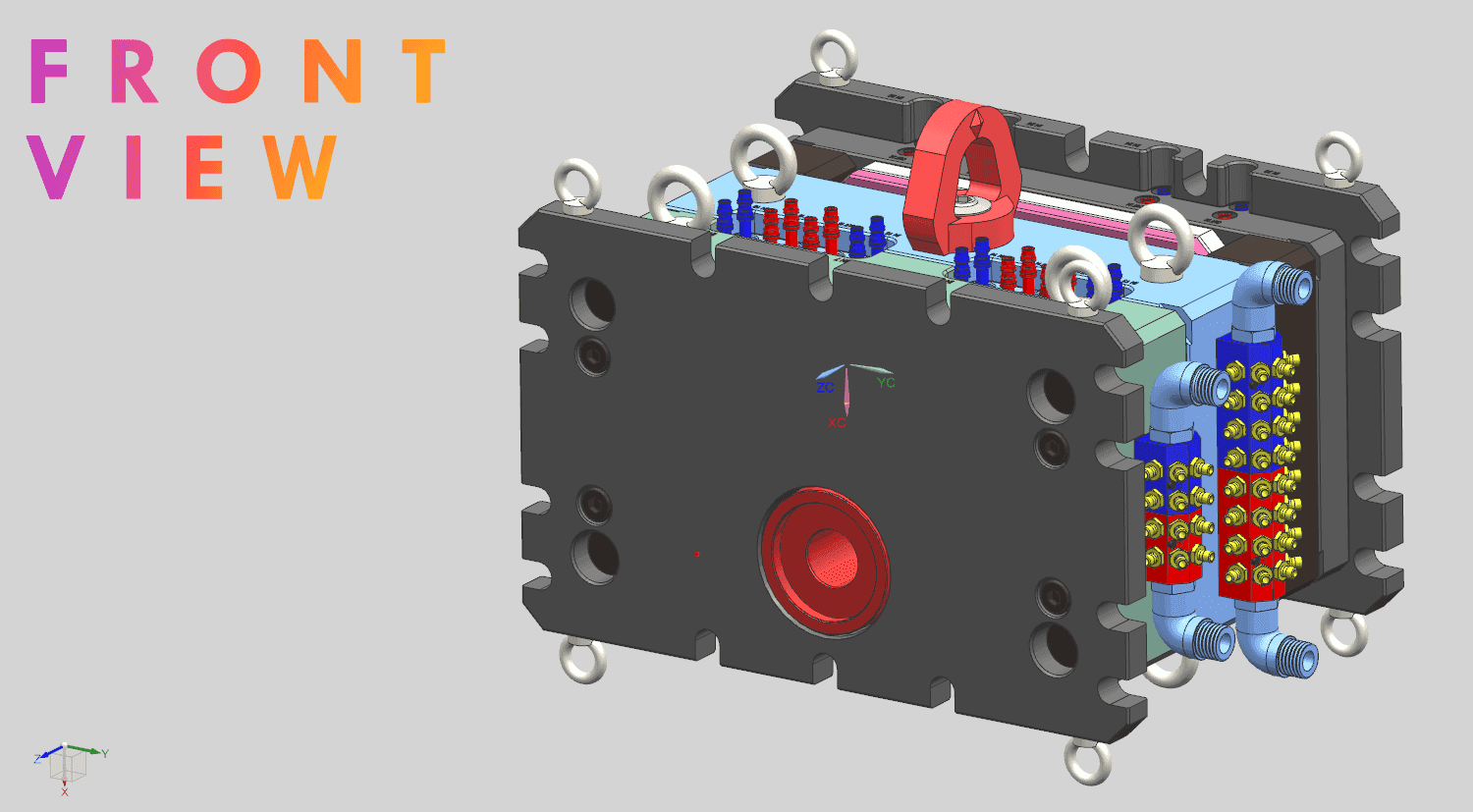 Precision Slide Mechanism Die Casting Tool