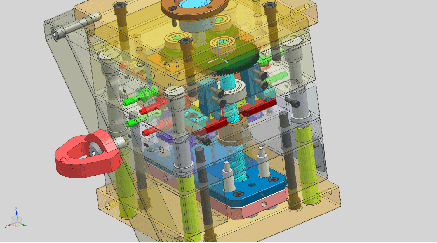 High-Precision Technical Component Mold