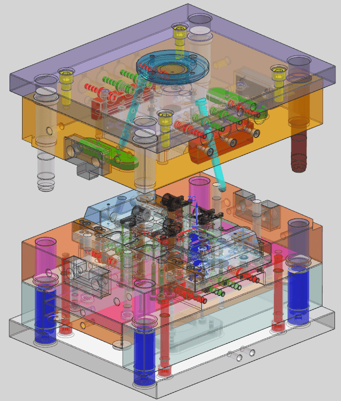 Hydraulic Cam Action Mold