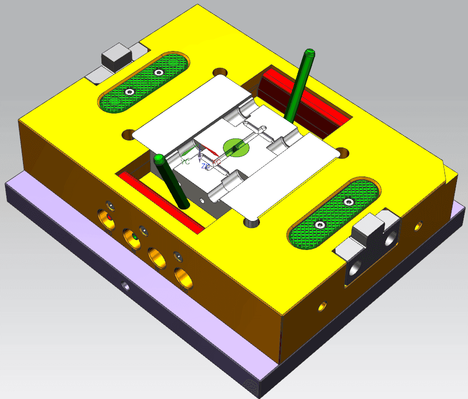 Collapsible Core Injection Mold
