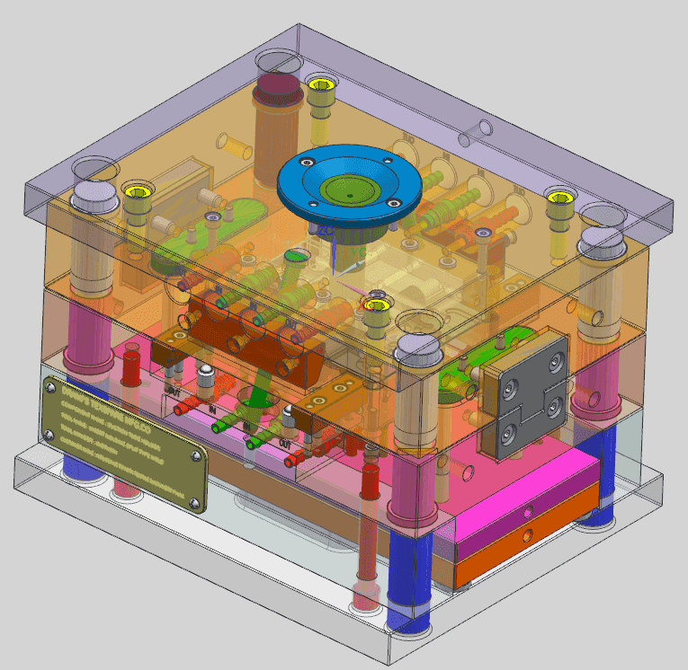 Stripper Plate Injection Mold System