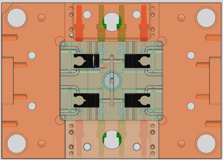 Unscrewing Mechanism Injection Mold
