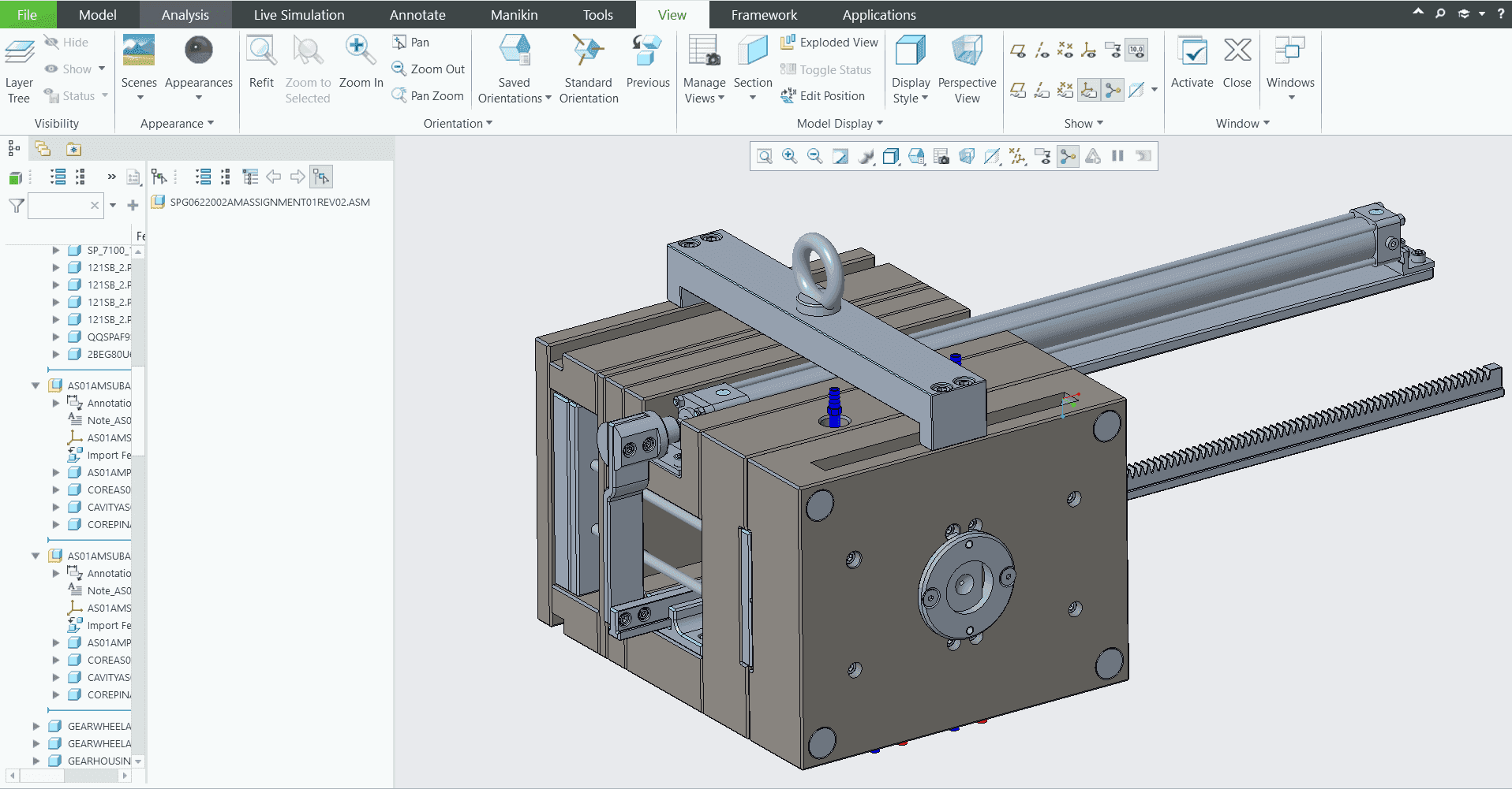 Multi-Component Assembly Mold System