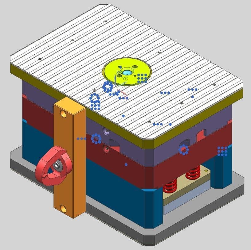 Precision Core Assembly Mold System