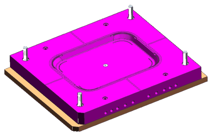 Four Cavity Injection Mold