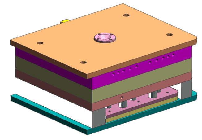 Single Cavity Mold for Bracket