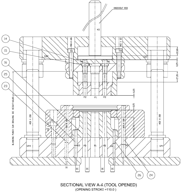 Precision Forming Die Assembly