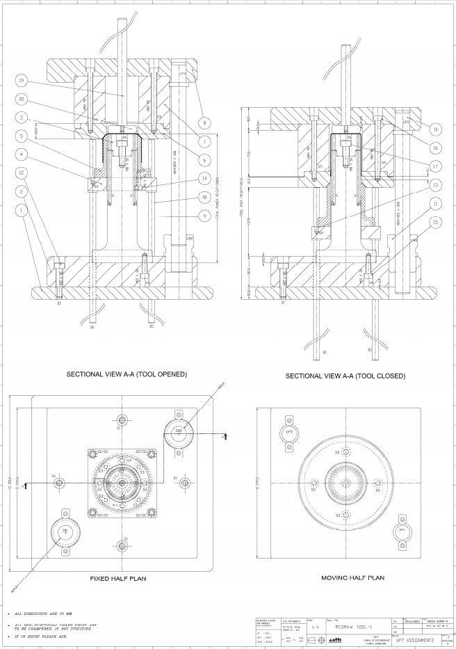 Advanced Bending Die Assembly