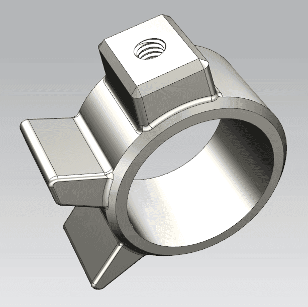 Three-Wing Hand Fastener