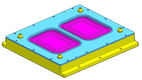 HOT PRESS MOLD FOR BIRIYANI BOX TOP cover